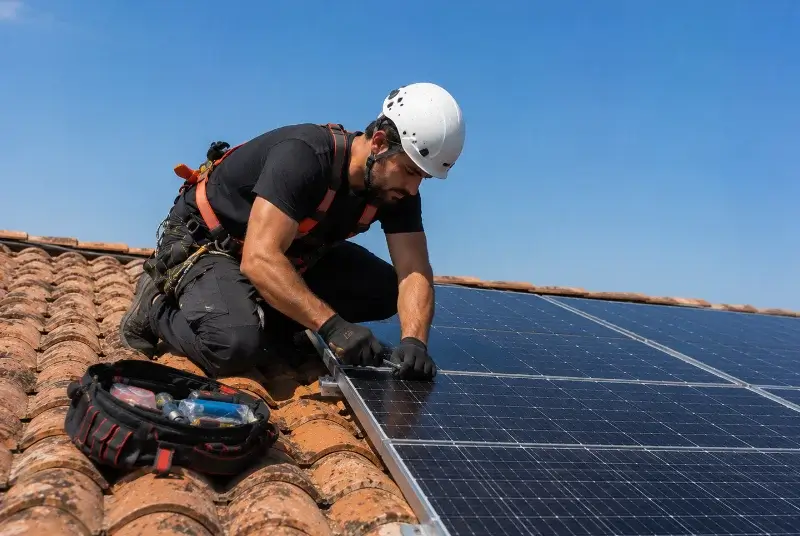 Maintenance et monitoring de panneaux solaires à Ottrott