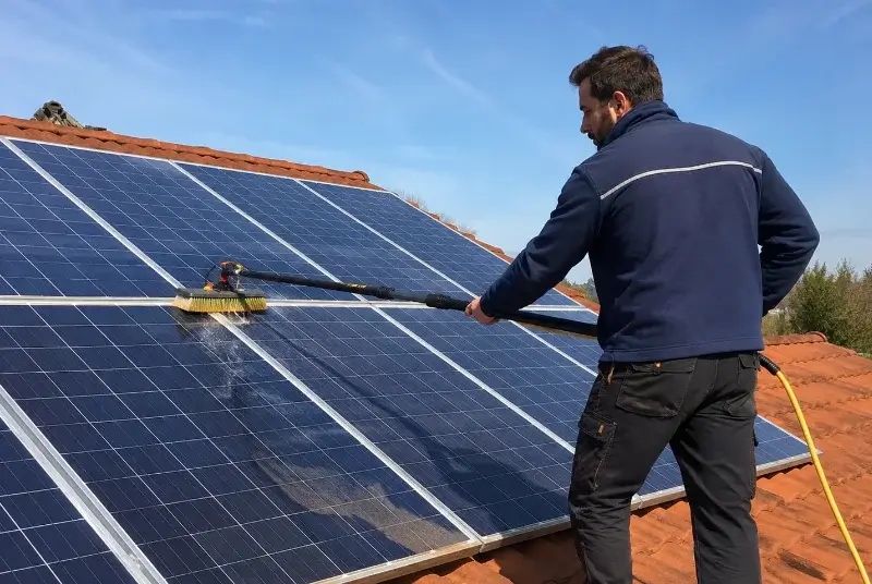 Nettoyage et entretien de panneaux solaires à Ottrott