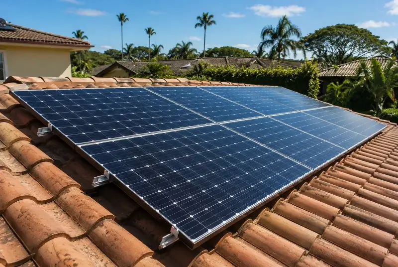 Installation de panneaux solaires à Ottrott